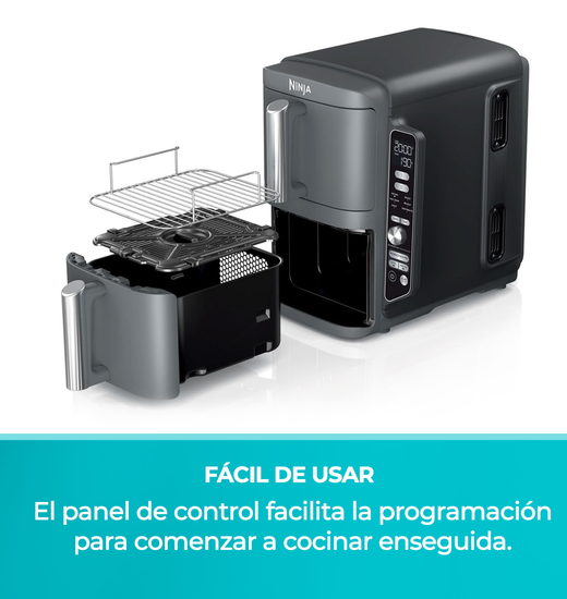Freidora de Aire Vertical Double Stack XL 9.5L Ninja