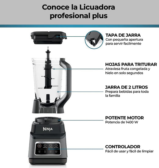 Licuadora profesional Blender Plus BN701 Ninja