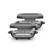 2 Contenedores de cristal CleanCrisp Ninja CRISPi (1.4 L) con tapa Snap-Lock