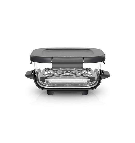 Contenedor de cristal CleanCrisp Ninja CRISPi (1.4 L) con tapa Snap-Lock
