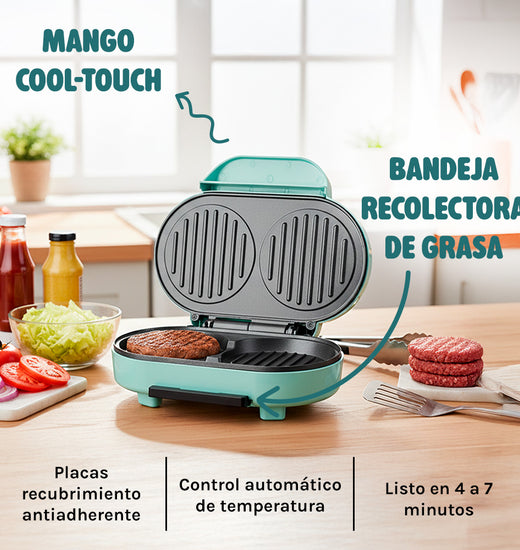 Máquina para preparar Hamburguesas Cookit