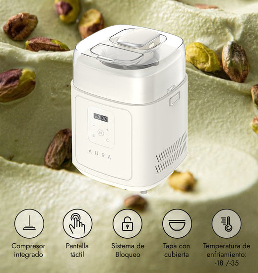 Máquina Helado Touch Compressor 1L Aura