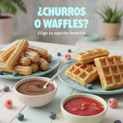 Máquina para Waffles y Churros Cookit