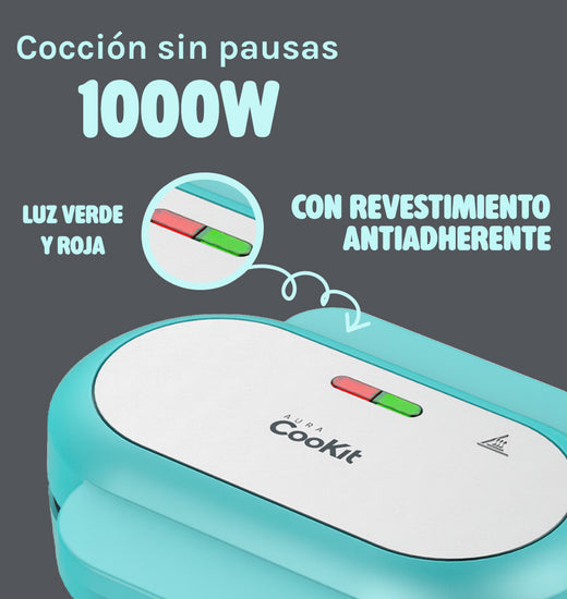 Máquina para preparar Hamburguesas Cookit