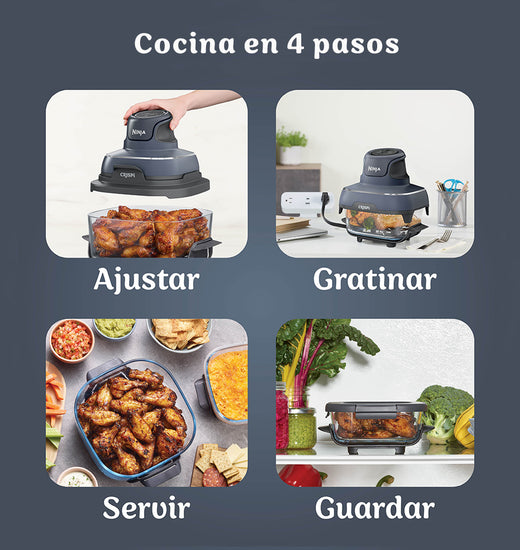 Freidora de Aire Crispy Portatil  3,8 Litros Ninja