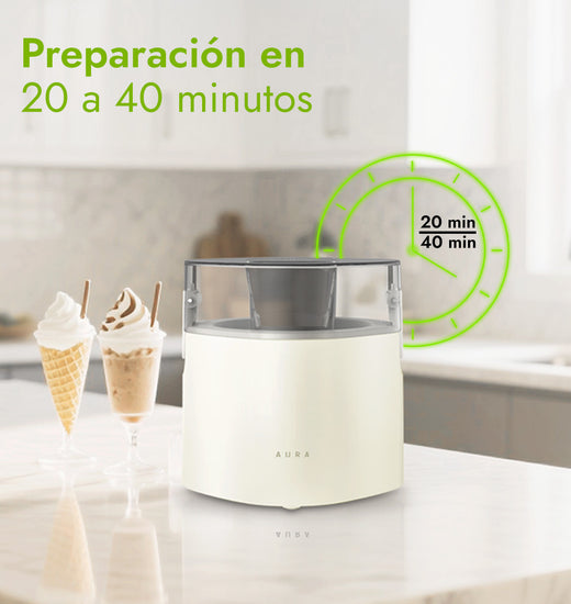 Máquina para hacer Helado 1,5L Aura