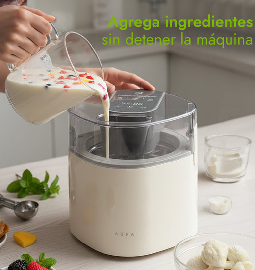 Máquina para hacer Helado 1,5L Aura