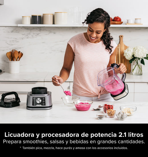 Licuadora 1200W Ninja Foodie 3 en 1