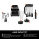 Licuadora Profesional Blender 2 en 1 BN750 Ninja