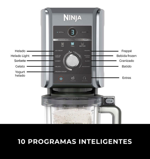 Máquina para hacer Helados Creami Deluxe Ninja