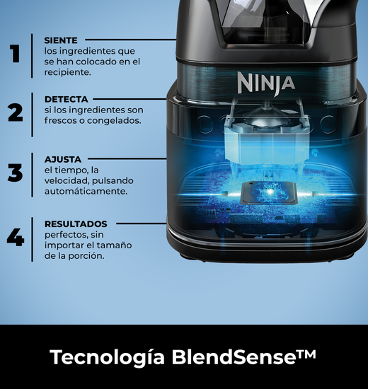 Licuadora Detect Power Pro con Tecnología BlendSense 1200 W Ninja