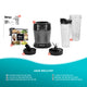 Licuadora Individual Ninja con Auto-iQ® 1000 W, motor de 1000w, 2 vasos individuales de 700 ml, 2 tapa con boquilla