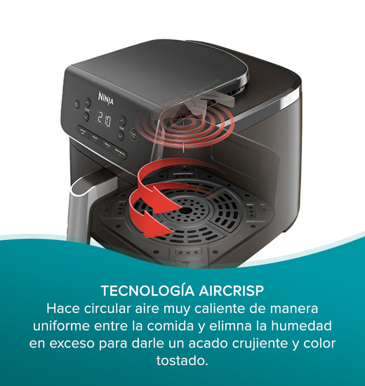 Freidora de aire Pro 4 en 1 de 4.7 litros Ninja