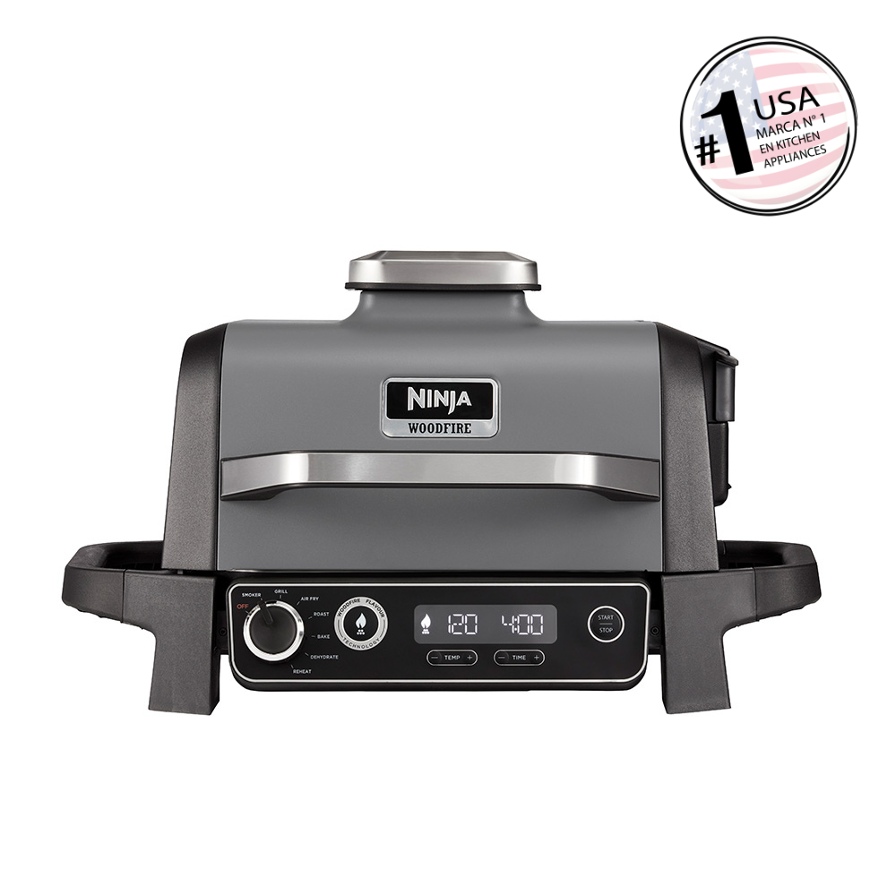 Parrilla eléctrica con Ahumador Ninja Woodfire – Chef lab CL