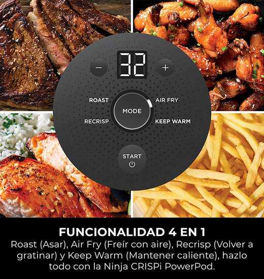Freidora de Aire Portátil CRISPi 3,8 Litros Ninja