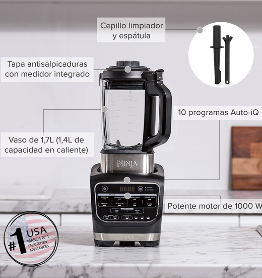 Licuadora Sopera Ninja Foodie Plus 1000W