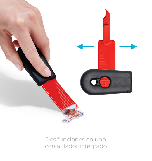 Set de 2 raspadores de limpieza Cleana Azul + Rojo Dreamfarm