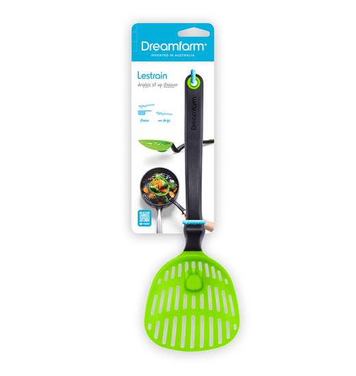 Colador tipo cuchara Lestrain Verde Dreamfarm