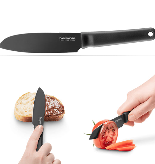 Cuchillo multiusos Kneed Negro Dreamfarm