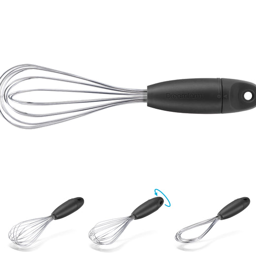 Mini batidor de mano Mini Flisk Negro Dreamfarm