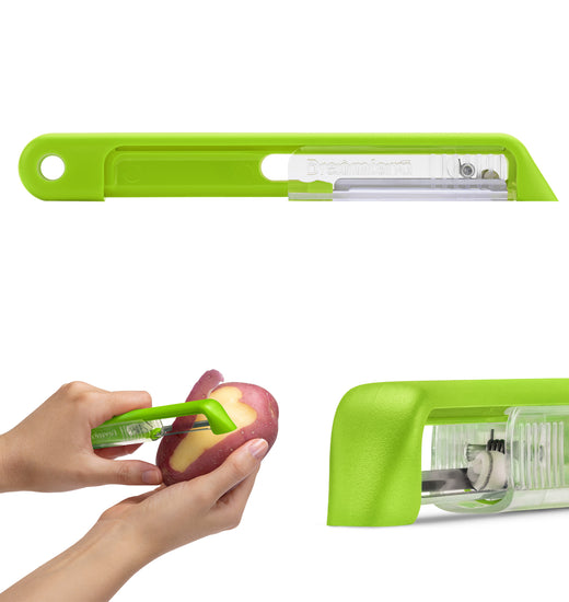 Pelador Ergonómico de frutas y verduras Sharple Verde Dreamfarm