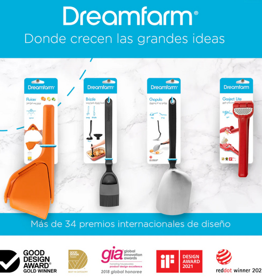 Utensilios de Cocina de Silicona Multicolor Dreamfarm