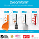 Utensilios de Cocina de Silicona Multicolor Dreamfarm