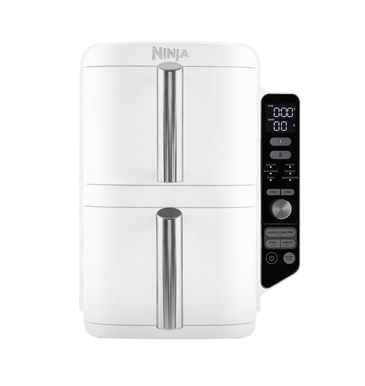 Freidora de Aire Vertical Double Stack XL 9.5L Blanca Ninja