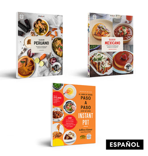 Colección libros ESENCIALES Instant Pot