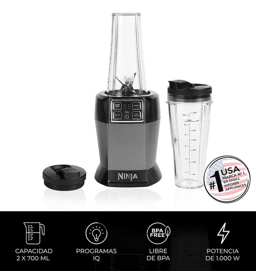 Licuadora Individual Ninja con Auto-iQ® 1000 W