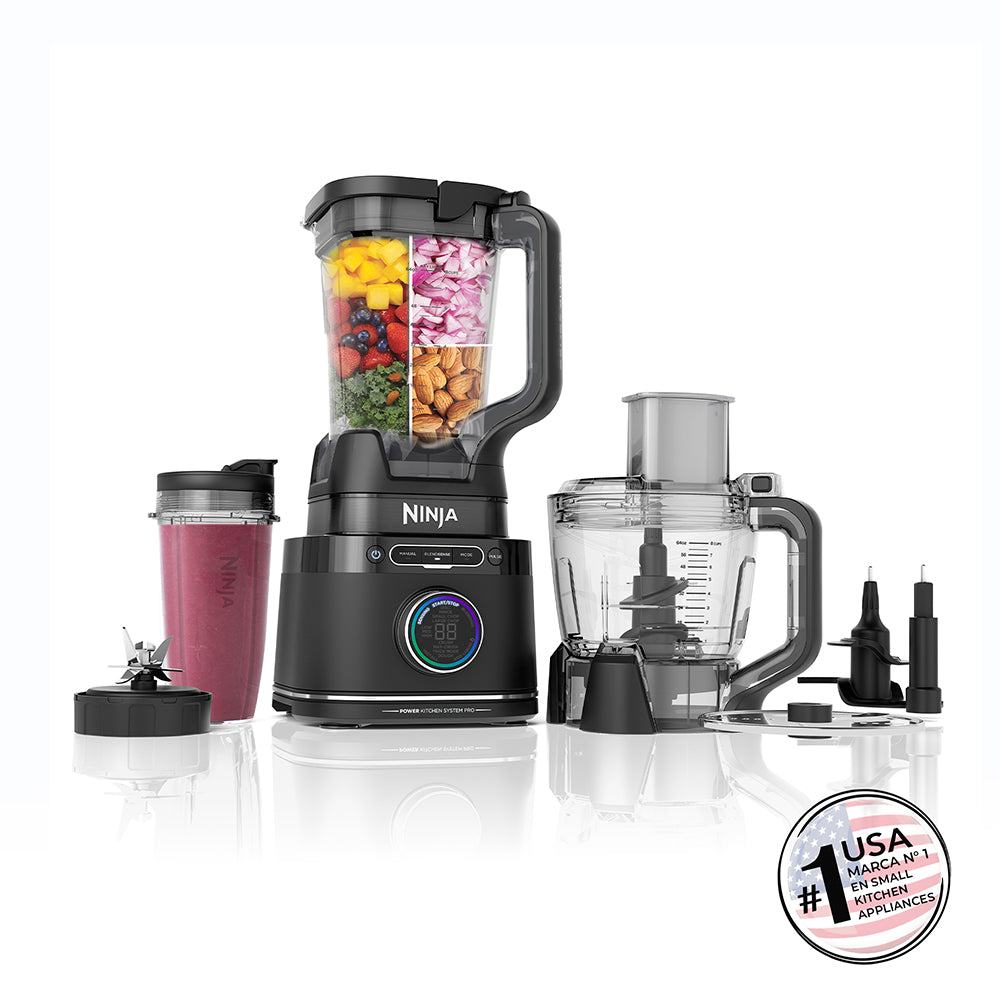 Ninja ブレンダー 400ml Licuadora y Procesadora 3 en 1 Detect Power Pro Blendsense Ninja