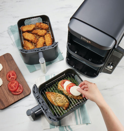 Freidora de Aire Vertical Double Stack XL 9.5L Ninja