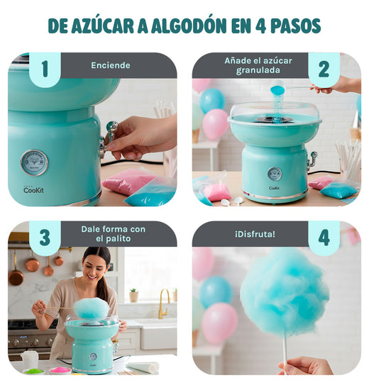 Máquina para Algodón de Azúcar Cook it