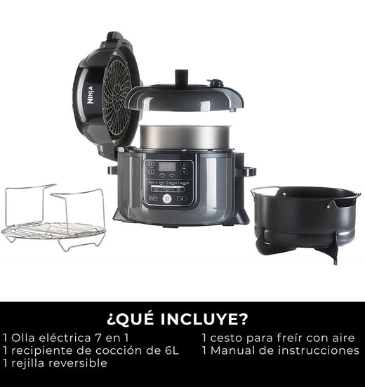 Olla multifuncional Ninja con freidora de aire 7 en 1 6L