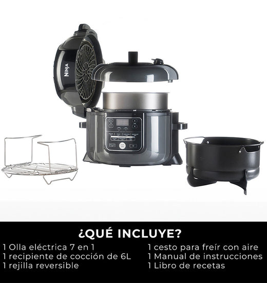 Olla multifuncional Ninja con freidora de aire 7 en 1 6L
