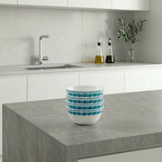 Juego de 6 platos hondo Every Day Azure Medallion Corelle