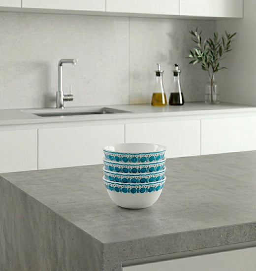 Juego de 6 platos hondo Every Day Azure Medallion Corelle