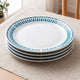 Juego de 4 platos de ensalada Every Day Azure Medallion Corelle