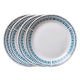 Juego de 4 platos de ensalada Every Day Azure Medallion Corelle