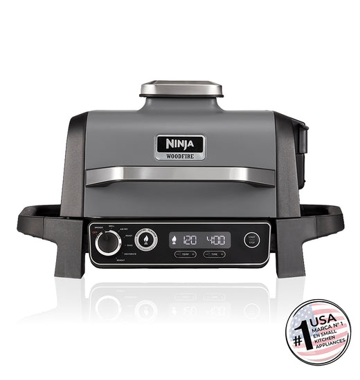 Parrilla eléctrica con Ahumador Ninja Woodfire