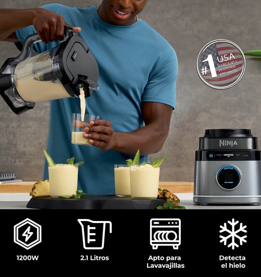 Licuadora Detect Power Pro con Tecnología BlendSense 1200 W Ninja