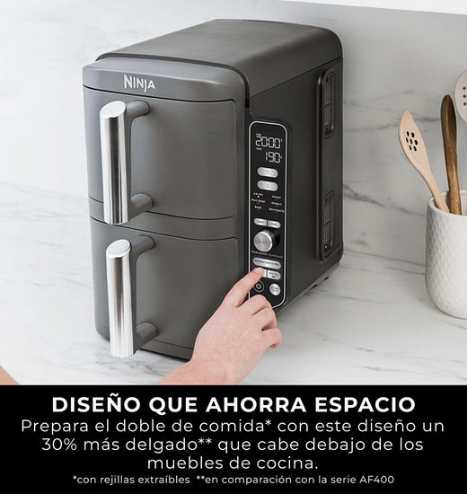 Freidora de Aire Vertical Double Stack XL 9.5L Ninja