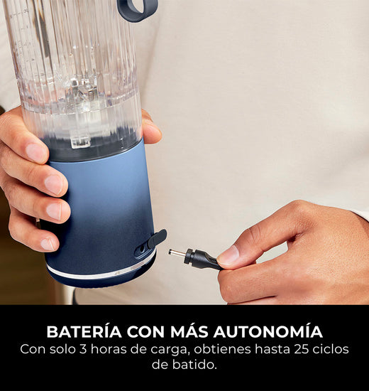 Licuadora individual inalámbrica Blast MAX Azul Ninja