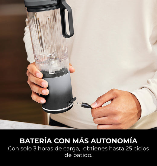 Licuadora individual inalámbrica Blast MAX Gris Ninja