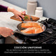 Batería de Cocina 5 Piezas Acero Inoxidable Ninja EverClad