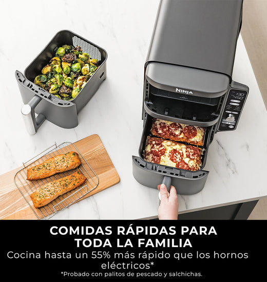 Freidora de Aire Vertical Double Stack XL 9.5L Ninja