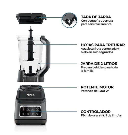 Licuadora profesional Blender Plus BN701 Ninja