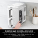 Freidora de Aire Vertical Double Stack XL 9.5L Blanca Ninja
