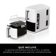 Freidora de Aire Vertical Double Stack XL 9.5L Blanca Ninja