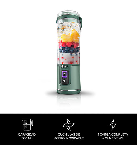 Licuadora Individual inalámbrica Ninja Blast Esmerald
